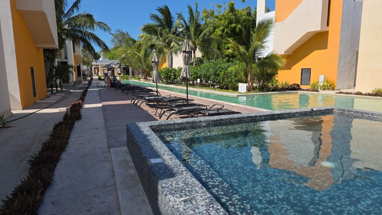 Casa vacacional en la costa de Yucatán